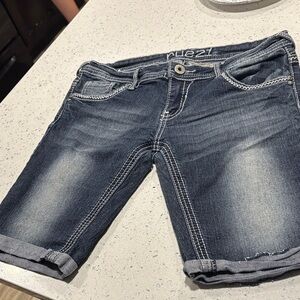 Rue21 Dark Blue Jean Shorts